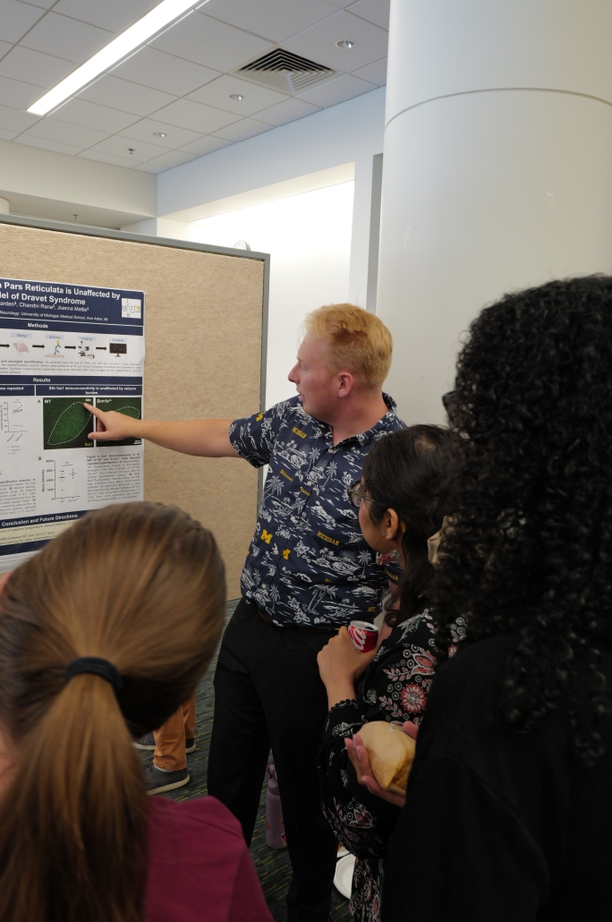 Hudson presents his summer work