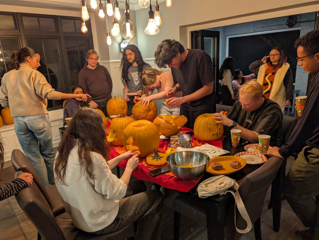 Lab Halloween party
